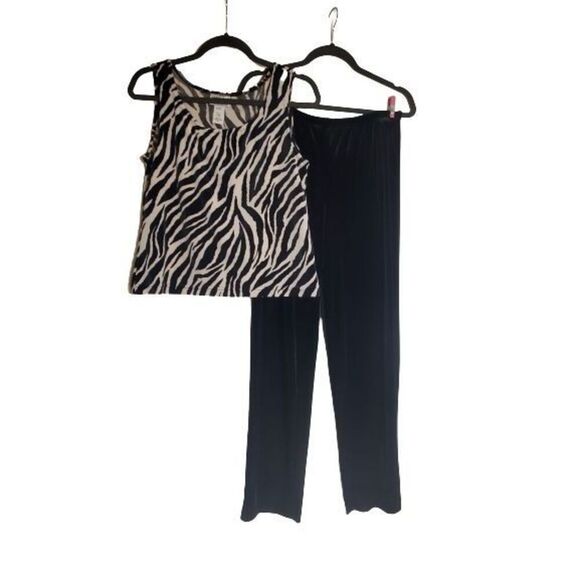 Robbie Bee Velour Pants, Tank, And Jacket 3 Piece Set Size 10P. - Picture 2 of 8